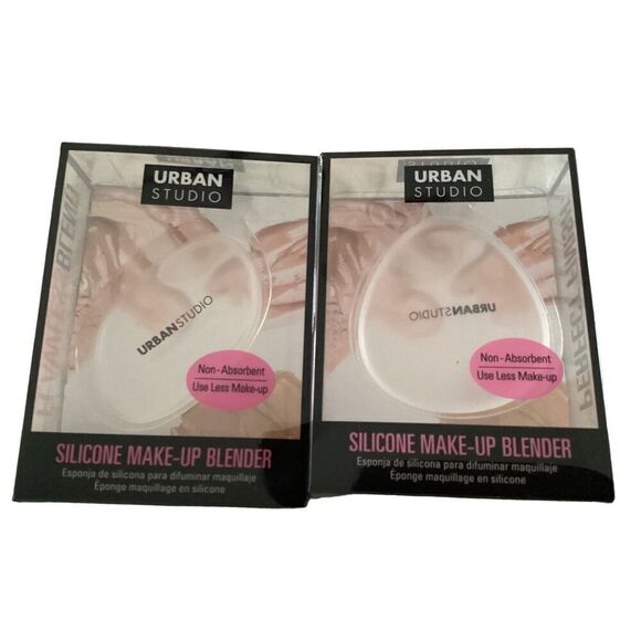 Set Of 2 Nwt Urban Studio Silicone Make Up Blender - Picture 1 of 2